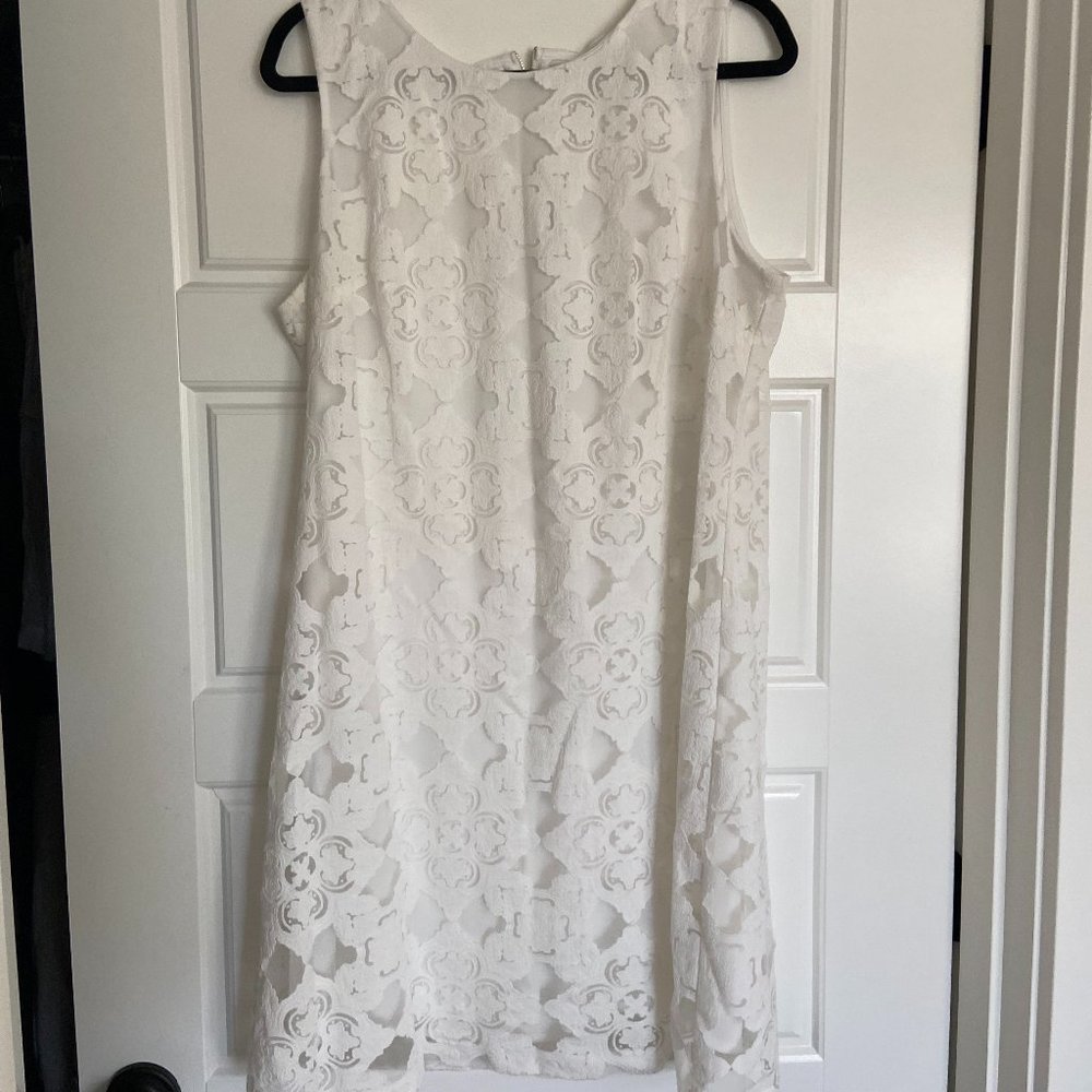 Tommy Hilfiger White Mini Dress